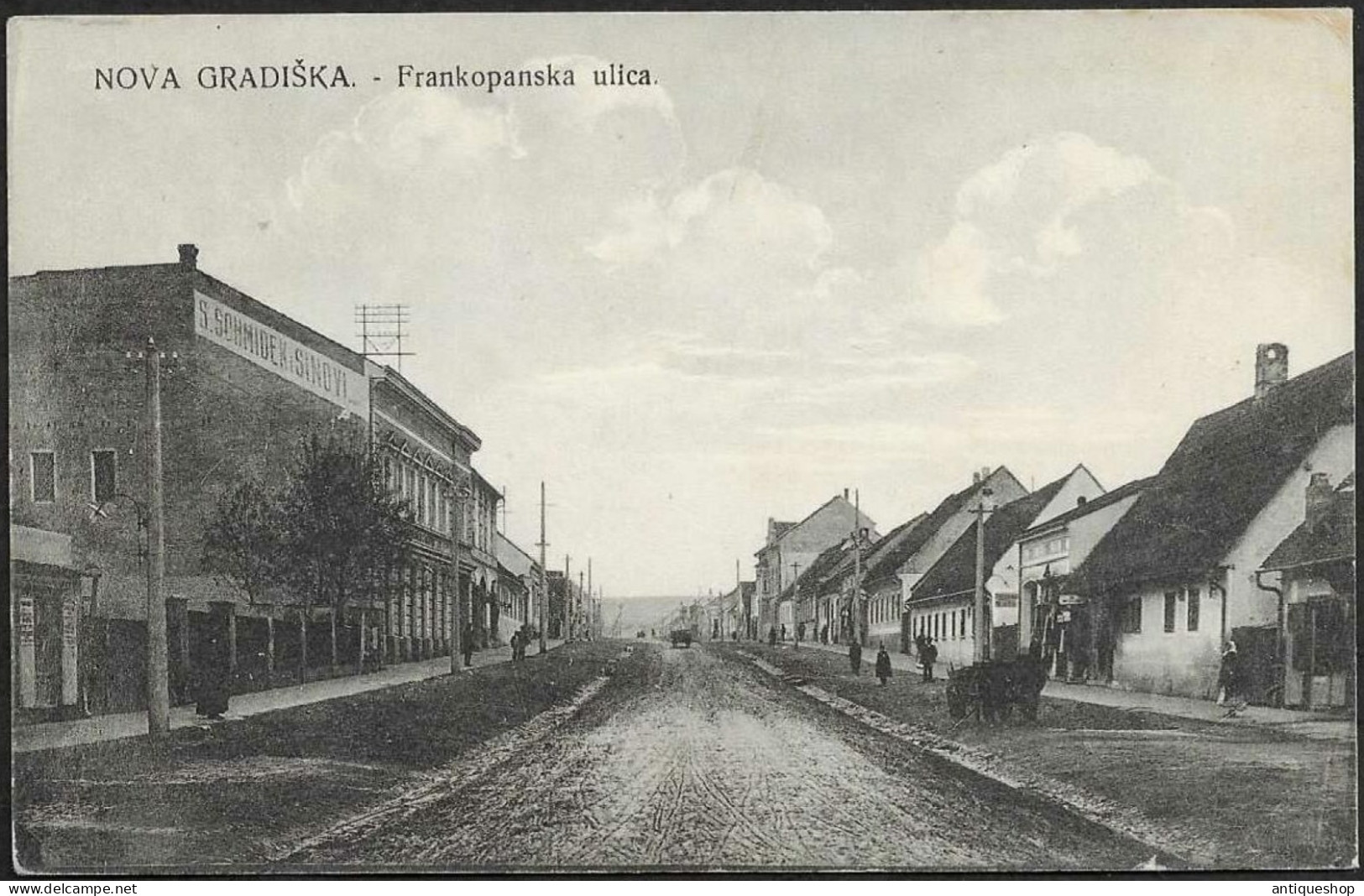 Croatia-----Nova Gradiska-----old Postcard - Croatia