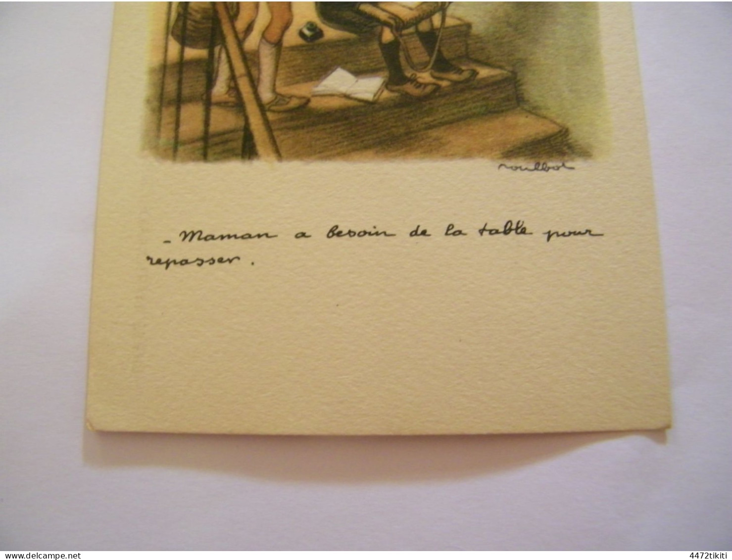 CPA - Illustrateur Poulbot - Besoin De La Table - 1920 - SUP (HT 96) - Poulbot, F.
