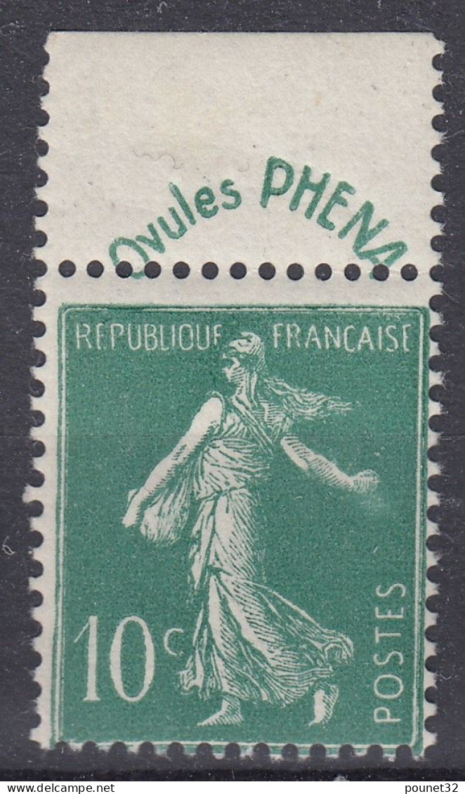 TIMBRE FRANCE SEMEUSE PUB OVULES PHENA N° 188 NEUF ** GOMME SANS CHARNIERE - Unused Stamps