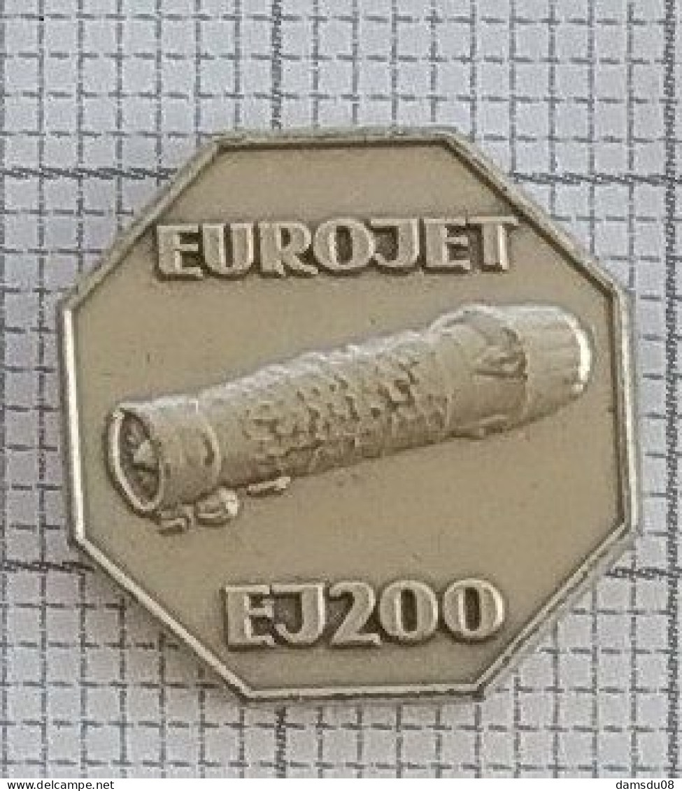 Pin's EUROJET EJ 200  Aviation Moteur Avion - Vliegtuigen