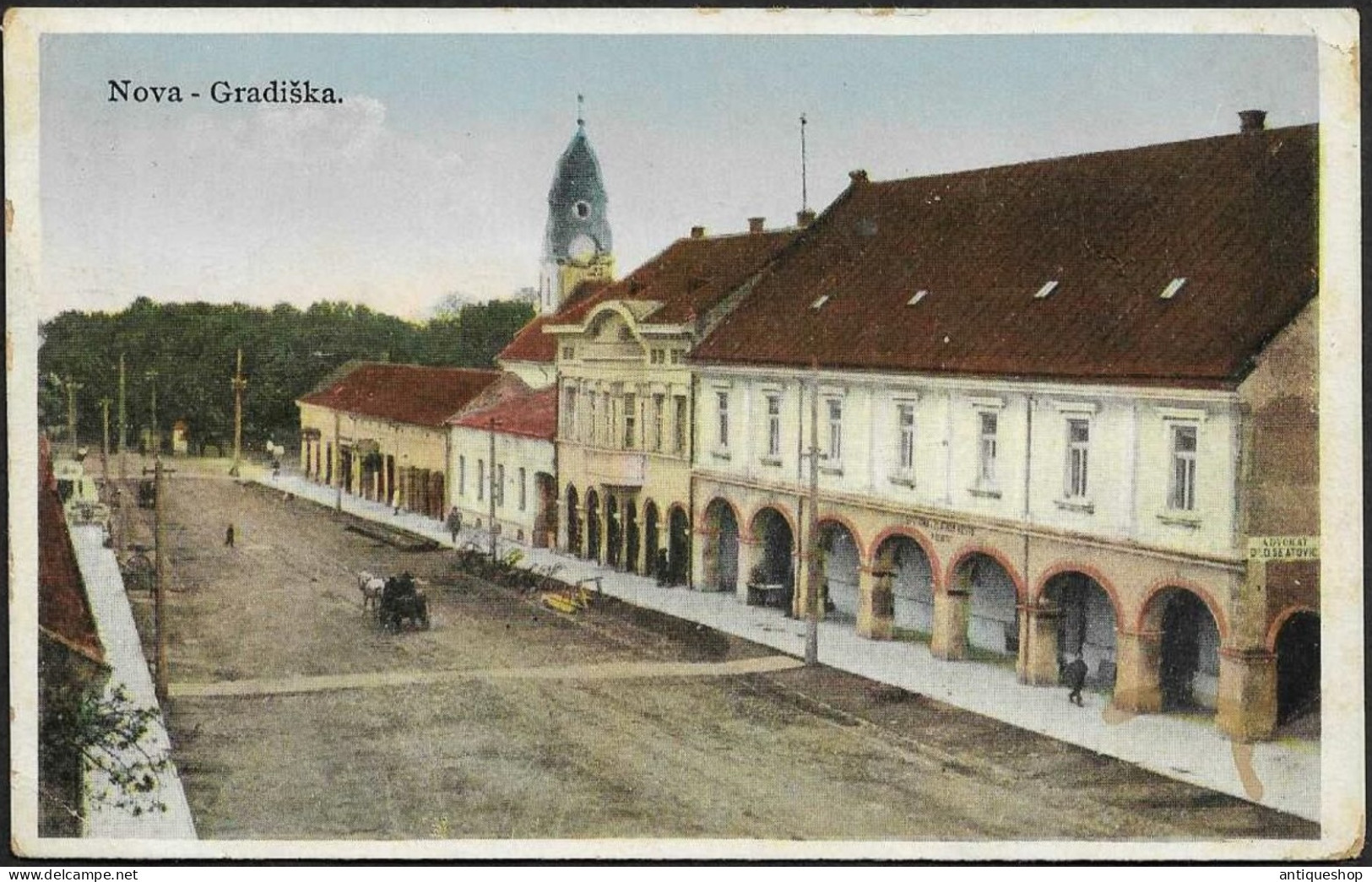 Croatia-----Nova Gradiska-----old Postcard - Croatia