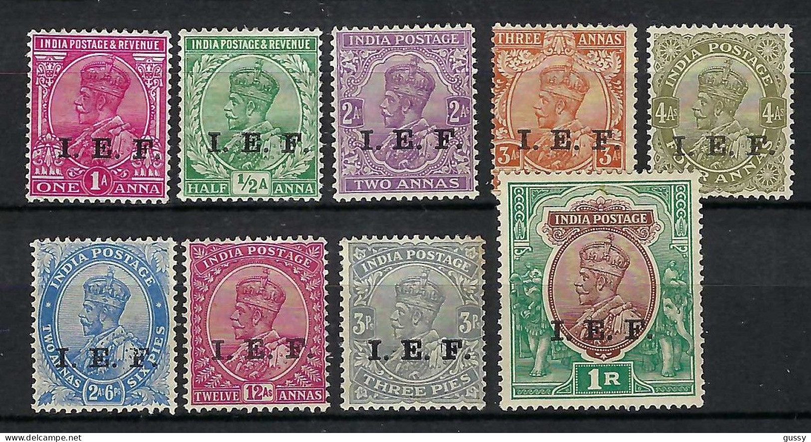 INDE ANGLAISE Ca.1914: Lot De Neufs* - 1911-35  George V