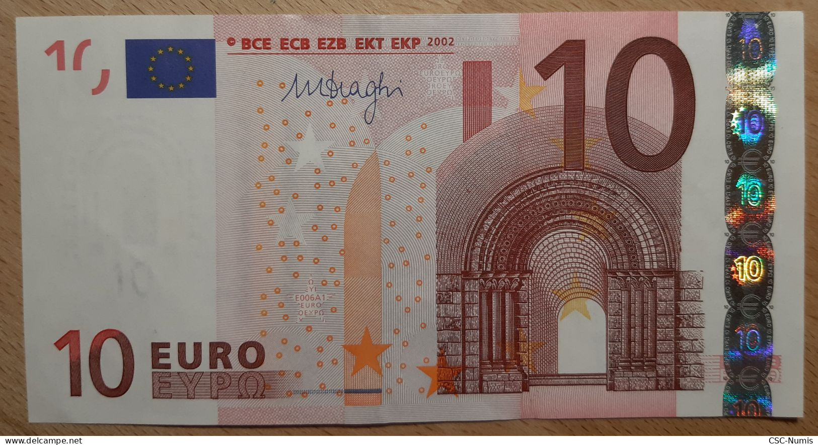 (B10) - Allemagne – Billet De 10 Euros 2002 – E006A1 - 10 Euro