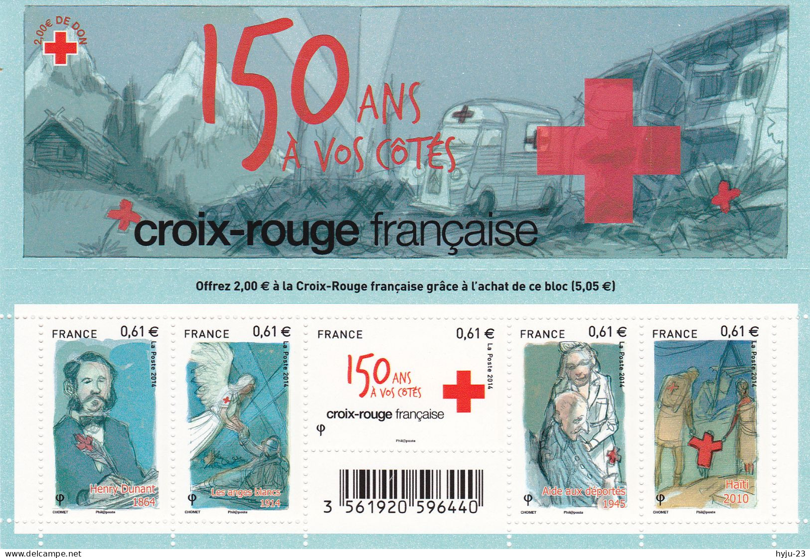 Y&T Croix Rouge 2014 Neuf - Red Cross