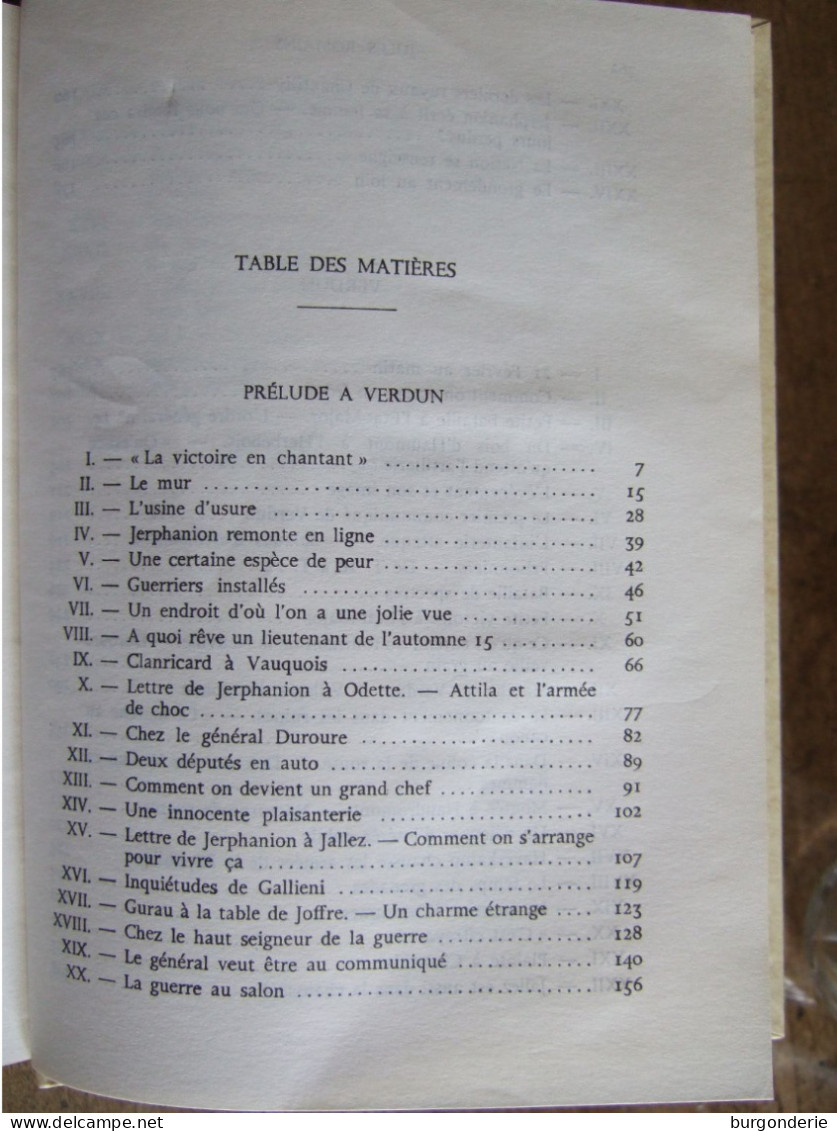 VERDUN / PRELUDE A VERDUN / JULES ROMAINS  / FLAMMARION /1956 - Oorlog 1914-18