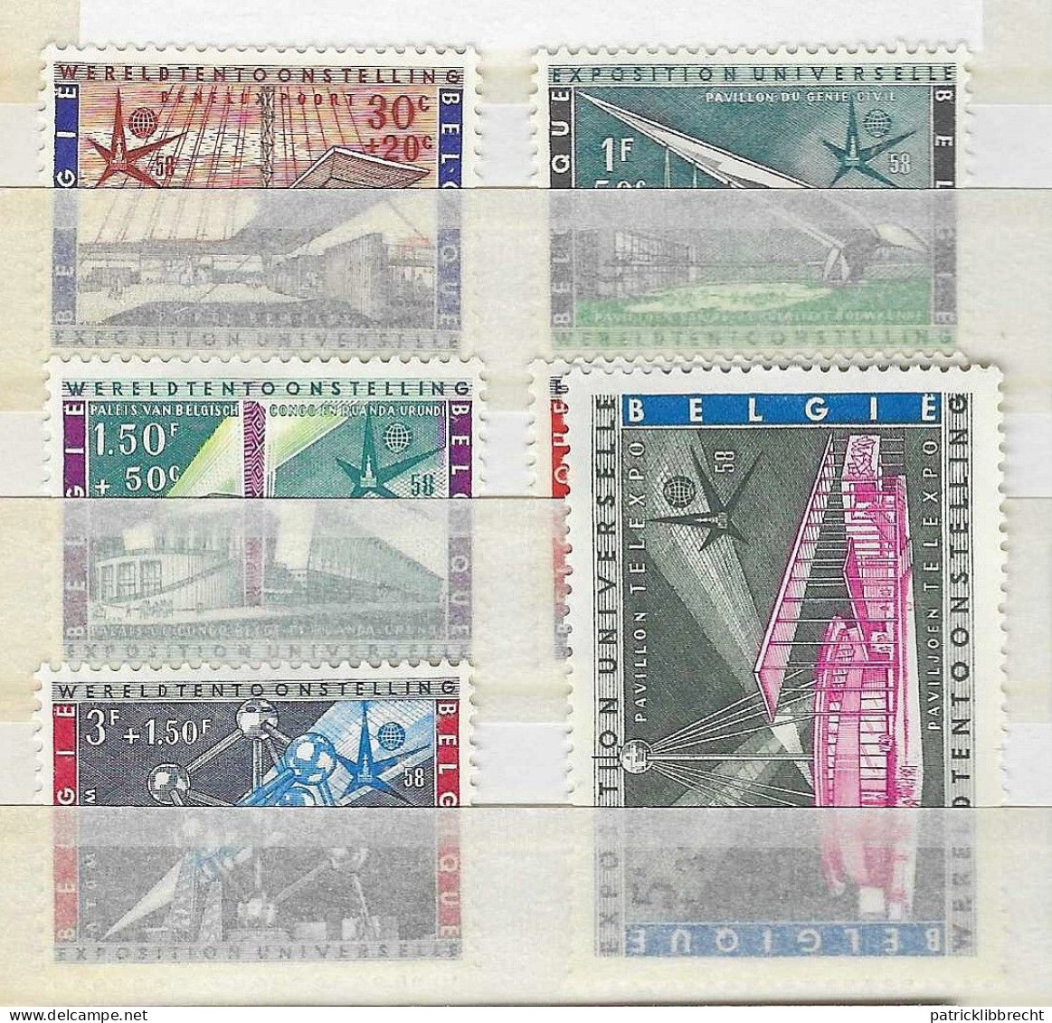 Reeks 1047-1052 - Unused Stamps