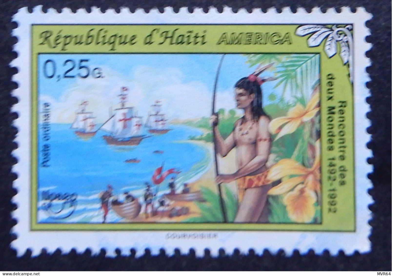 Haïti 1992 1993 (1b) The 500th Anniversary Of Discovery Of America By Columbus - Haití