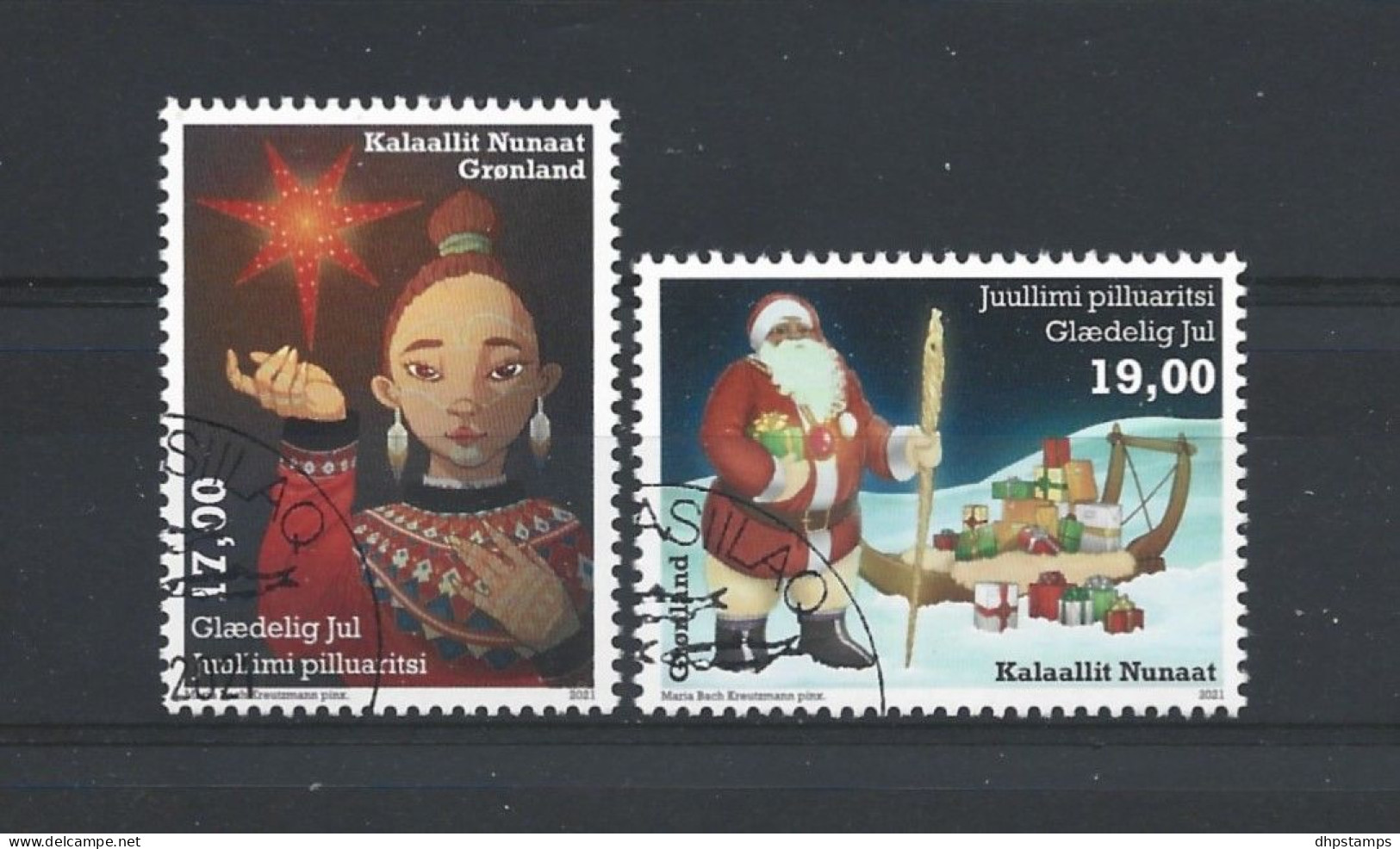 Greenland 2021 Christmas Y.T. 866/867 (0) - Used Stamps
