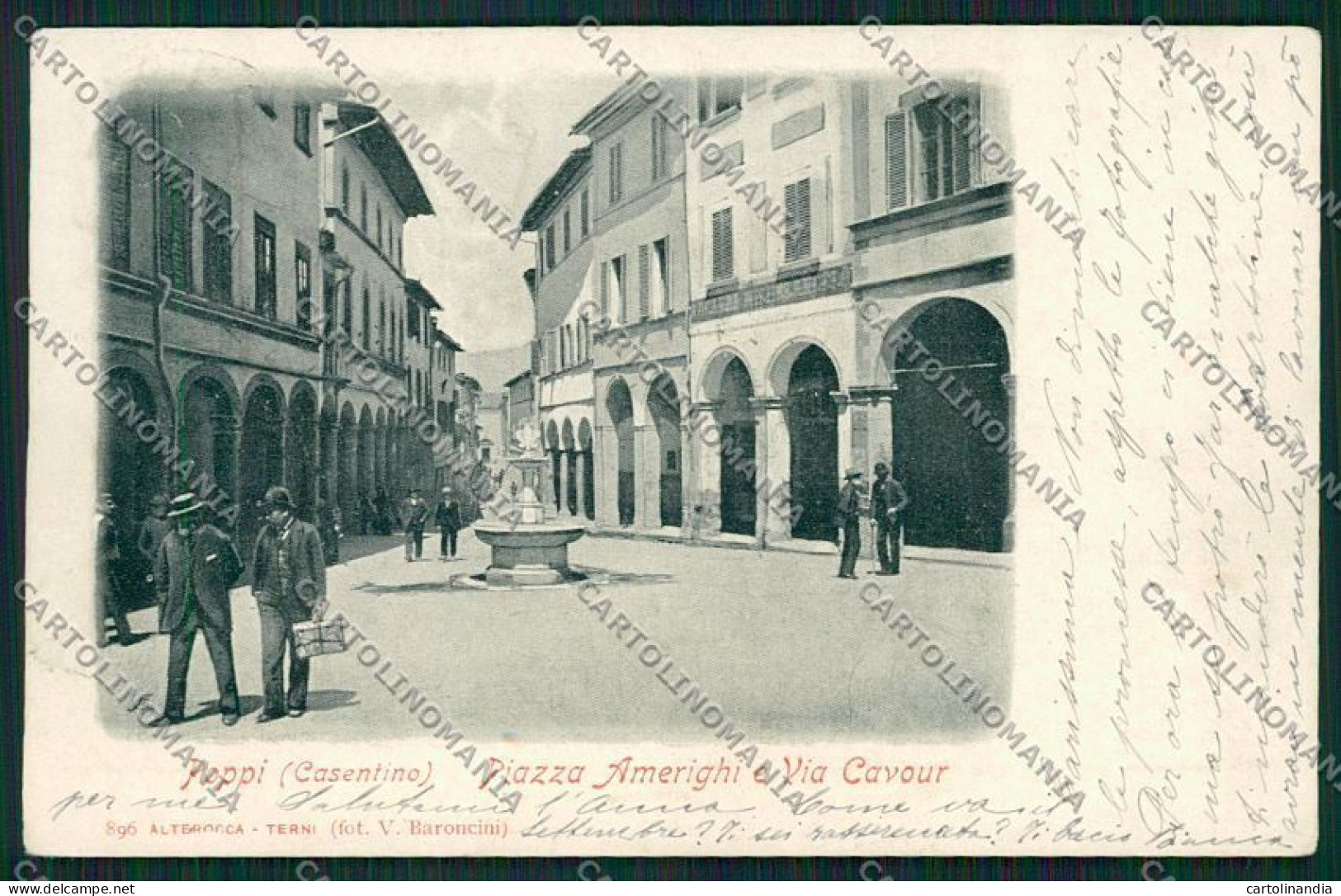 Arezzo Poppi Alterocca 896 Cartolina QK4766 - Arezzo