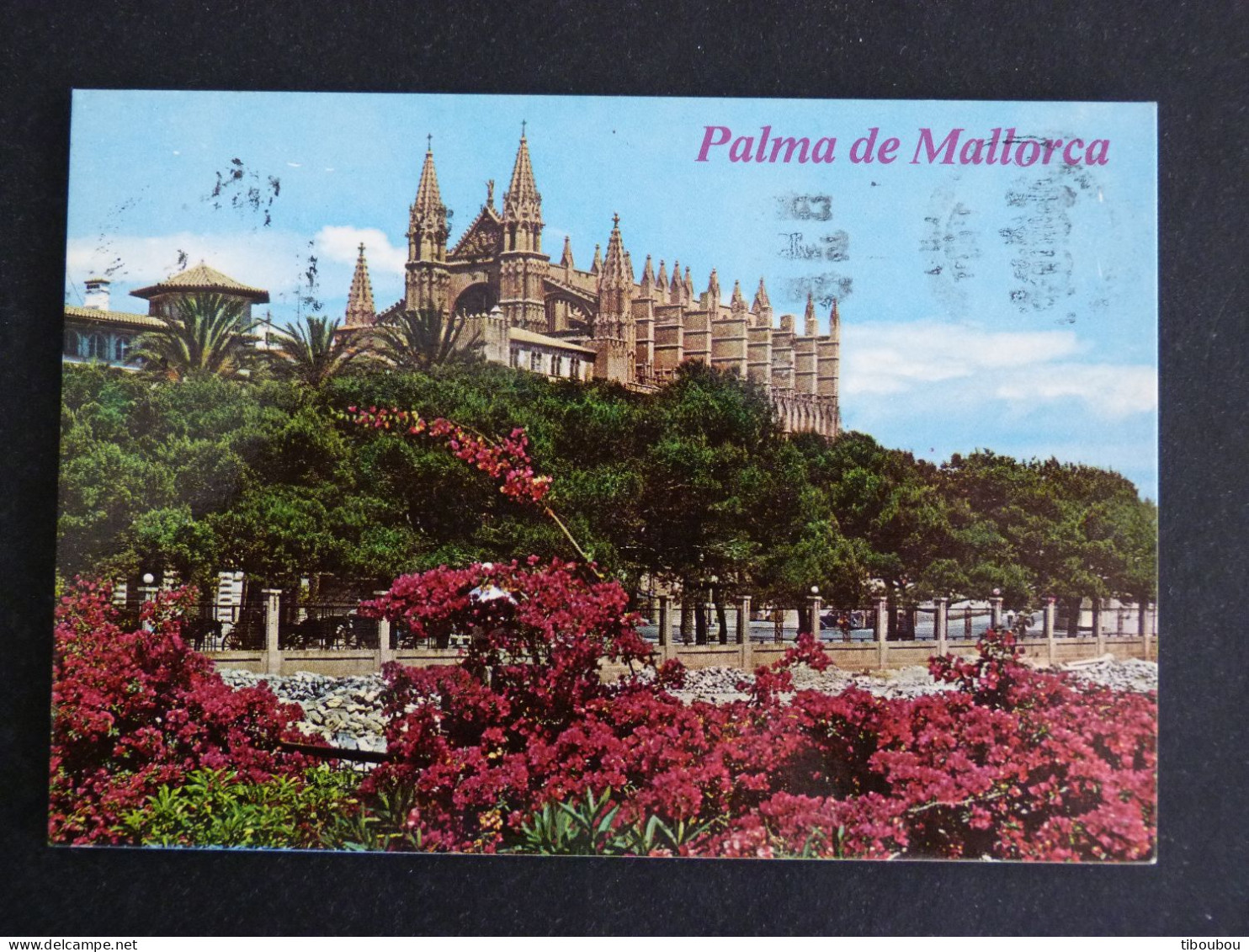 ESPAGNE SPAIN ESPANA AVEC YT 2373 ROI ALPHONSE X ET YT 2225 BUENOS AIRES JUAN DE GARAY - PALMA MALLORCA CATEDRAL - Storia Postale