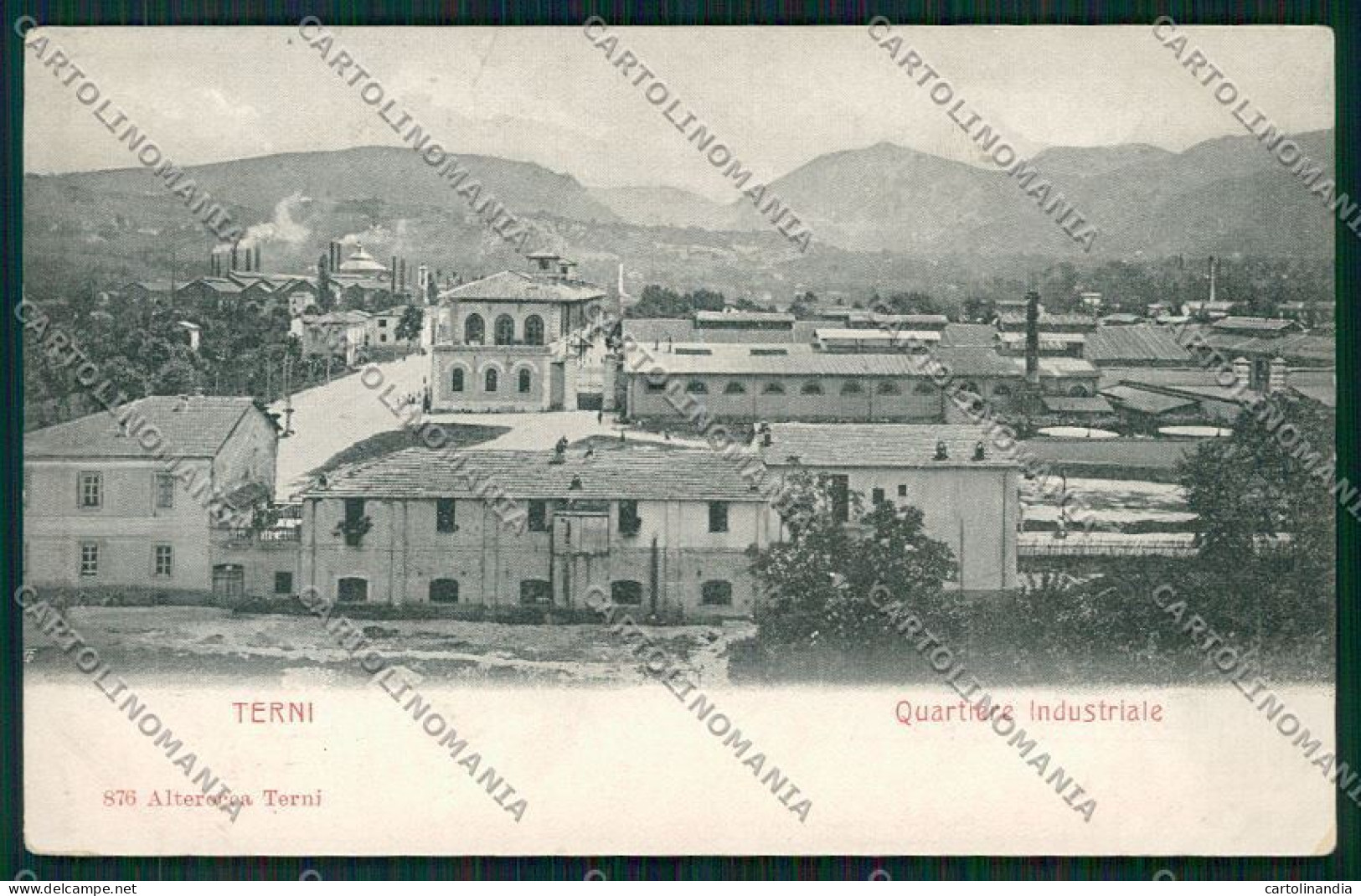 Terni Città Alterocca 876 Cartolina QK4431 - Terni