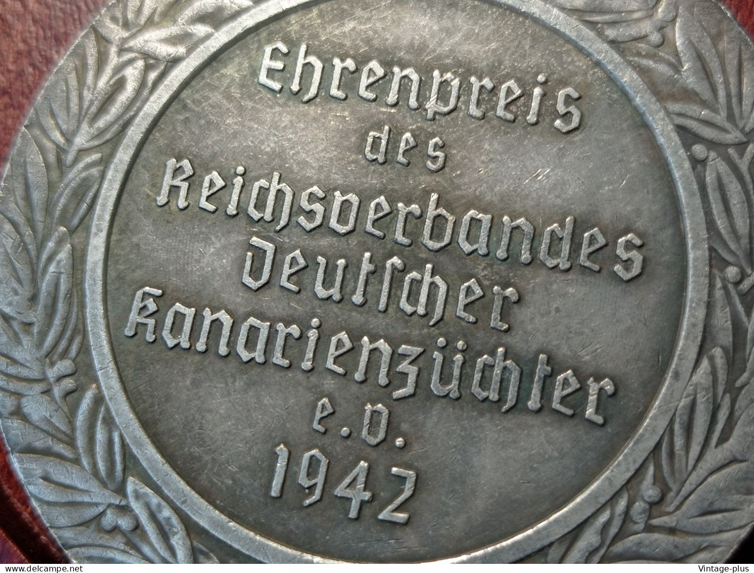 GERMANIA 3° REICH MONETA COMMEMORATIVA REICHSKANZLER ADOLF HITLER 1942   - ALLEMAGNE - DEUTSCHLAND - COD: AB6 - Otros & Sin Clasificación