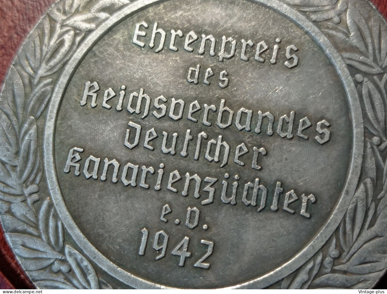 GERMANIA 3° REICH MONETA COMMEMORATIVA REICHSKANZLER ADOLF HITLER 1942   - ALLEMAGNE - DEUTSCHLAND - COD: AB6 - Altri & Non Classificati