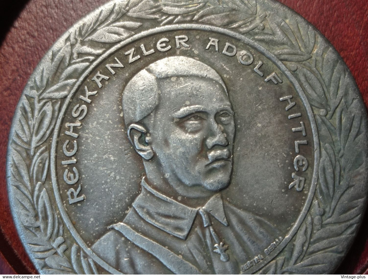 GERMANIA 3° REICH MONETA COMMEMORATIVA REICHSKANZLER ADOLF HITLER 1942   - ALLEMAGNE - DEUTSCHLAND - COD: AB6 - Autres & Non Classés