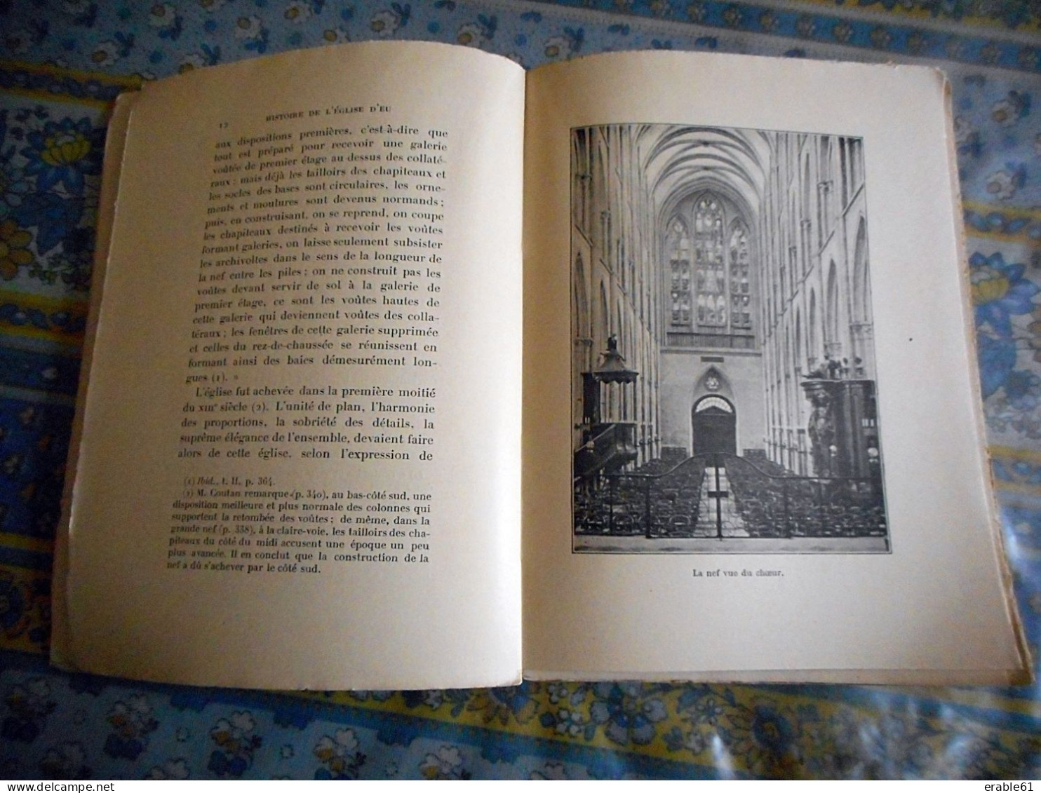 L EGLISE D' EU ET LA CHAPELLE DU COLLEGE SEINE MARITIME Par L' ABBE A LEGRIS PARIS LIBRAIRIE ANCIENNE HONORE CHAMPION - 1901-1940