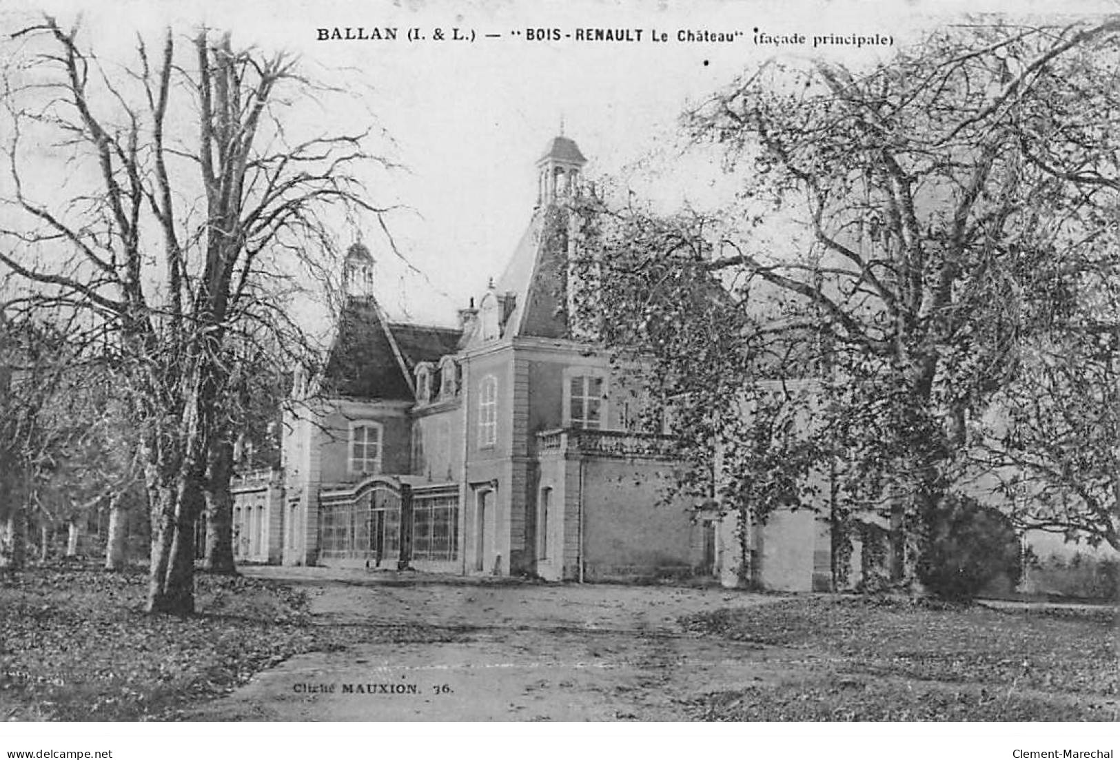 BALLAN - " Bois Renault " Le Château - Très Bon état - Ballan-Miré