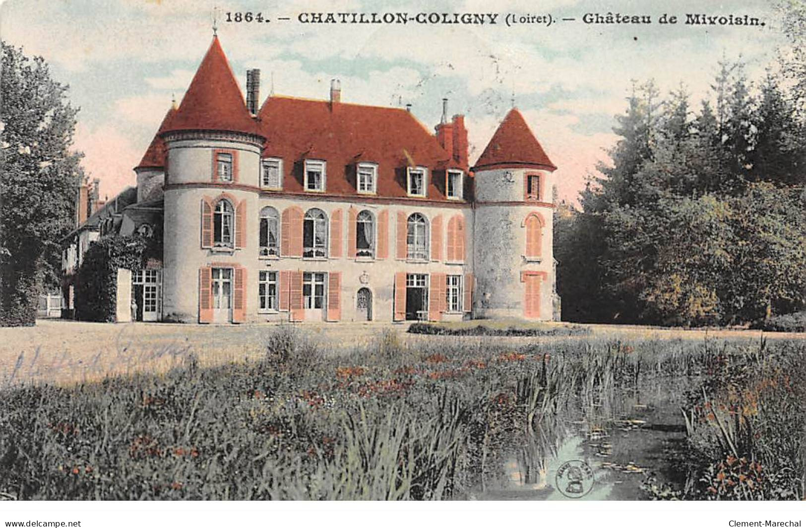 CHATILLON COLIGNY - Château De Mivoisin - Très Bon état - Chatillon Coligny