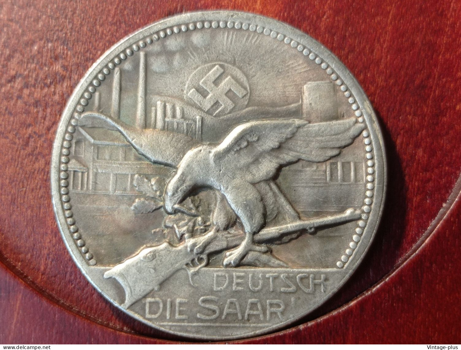 GERMANIA 3° REICH MONETA COMMEMORATIVA 1935 SCHUTZENVERETN TELL PACHTEN   - ALLEMAGNE - DEUTSCHLAND - COD: AB34 - Altri & Non Classificati