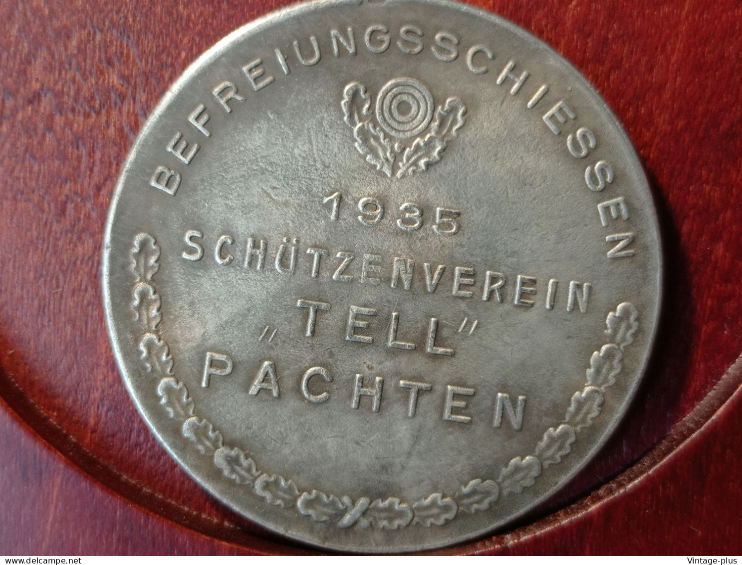 GERMANIA 3° REICH MONETA COMMEMORATIVA 1935 SCHUTZENVERETN TELL PACHTEN   - ALLEMAGNE - DEUTSCHLAND - COD: AB34 - Otros & Sin Clasificación