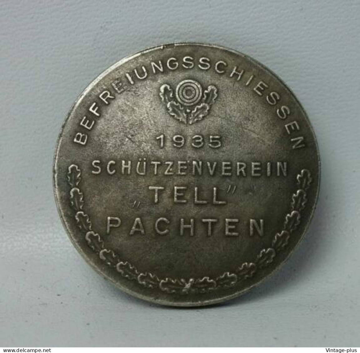 GERMANIA 3° REICH MONETA COMMEMORATIVA 1935 SCHUTZENVERETN TELL PACHTEN   - ALLEMAGNE - DEUTSCHLAND - COD: AB34 - Sonstige & Ohne Zuordnung
