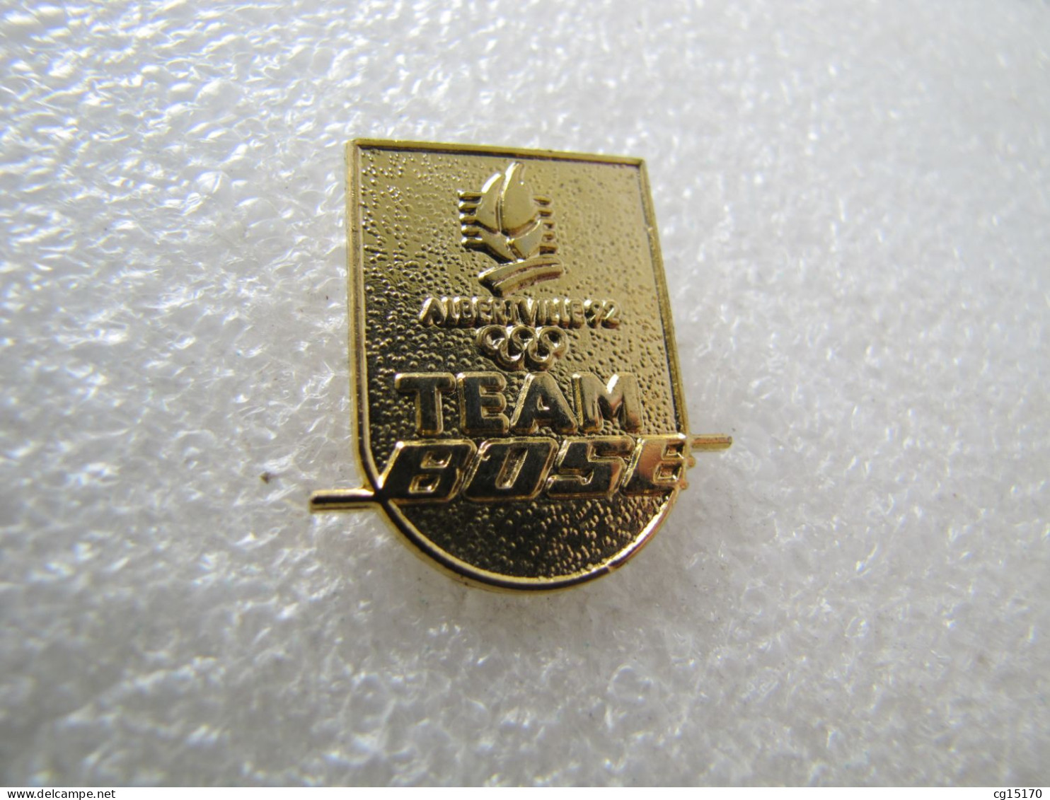 PIN'S  JEUX OLYMPIQUES ALBERTVILLE  TEAM  BOSE - Olympic Games