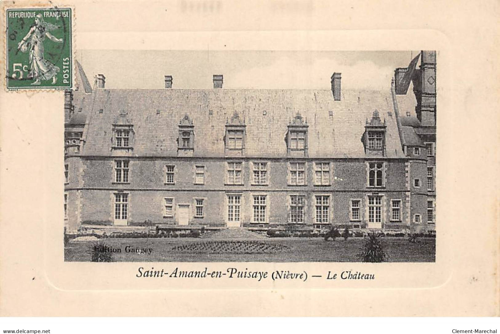 SAINT AMAND EN PUISAYE - Le Château - Très Bon état - Saint-Amand-en-Puisaye