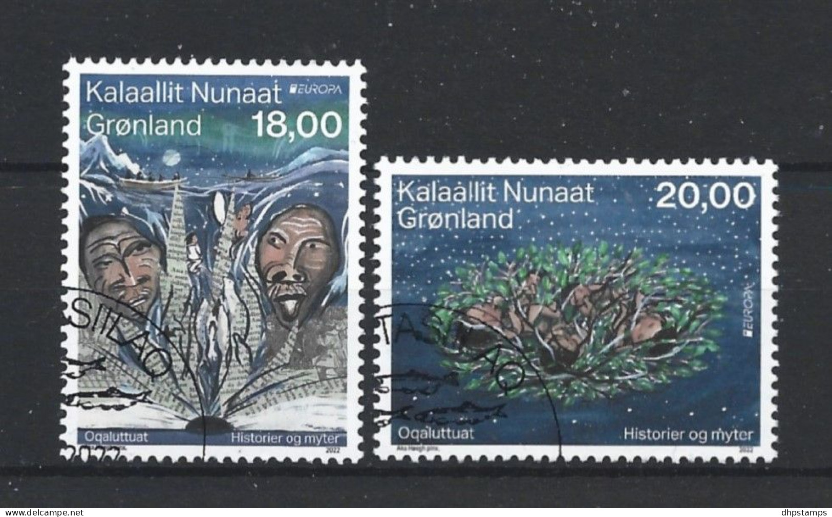 Greenland 2022 Europa Myths & Legends Y.T. 888/889 (0) - Usati