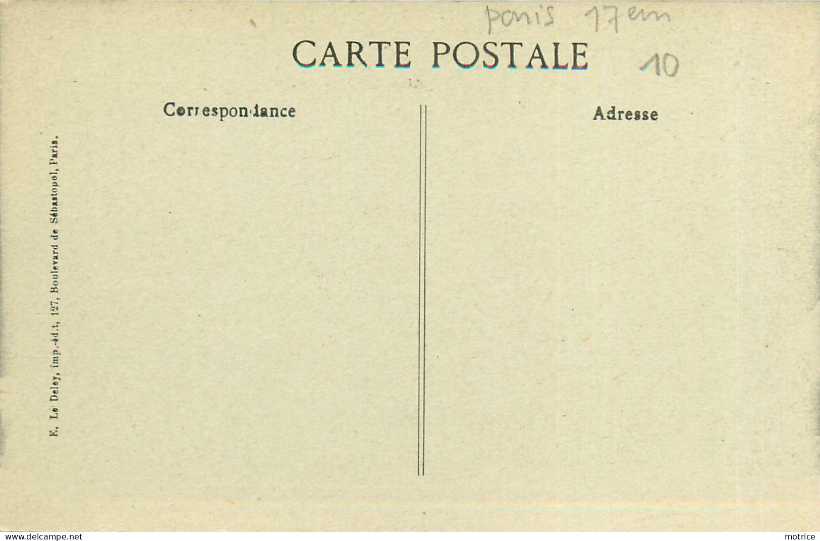 PARIS - Hôpital Auxiliaire 511, Automobile Club De France (ELD éditeur). - Salute, Ospedali