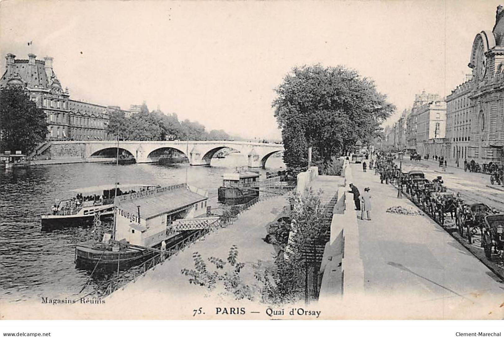 PARIS - Quai D'Orsay - état - La Seine Et Ses Bords