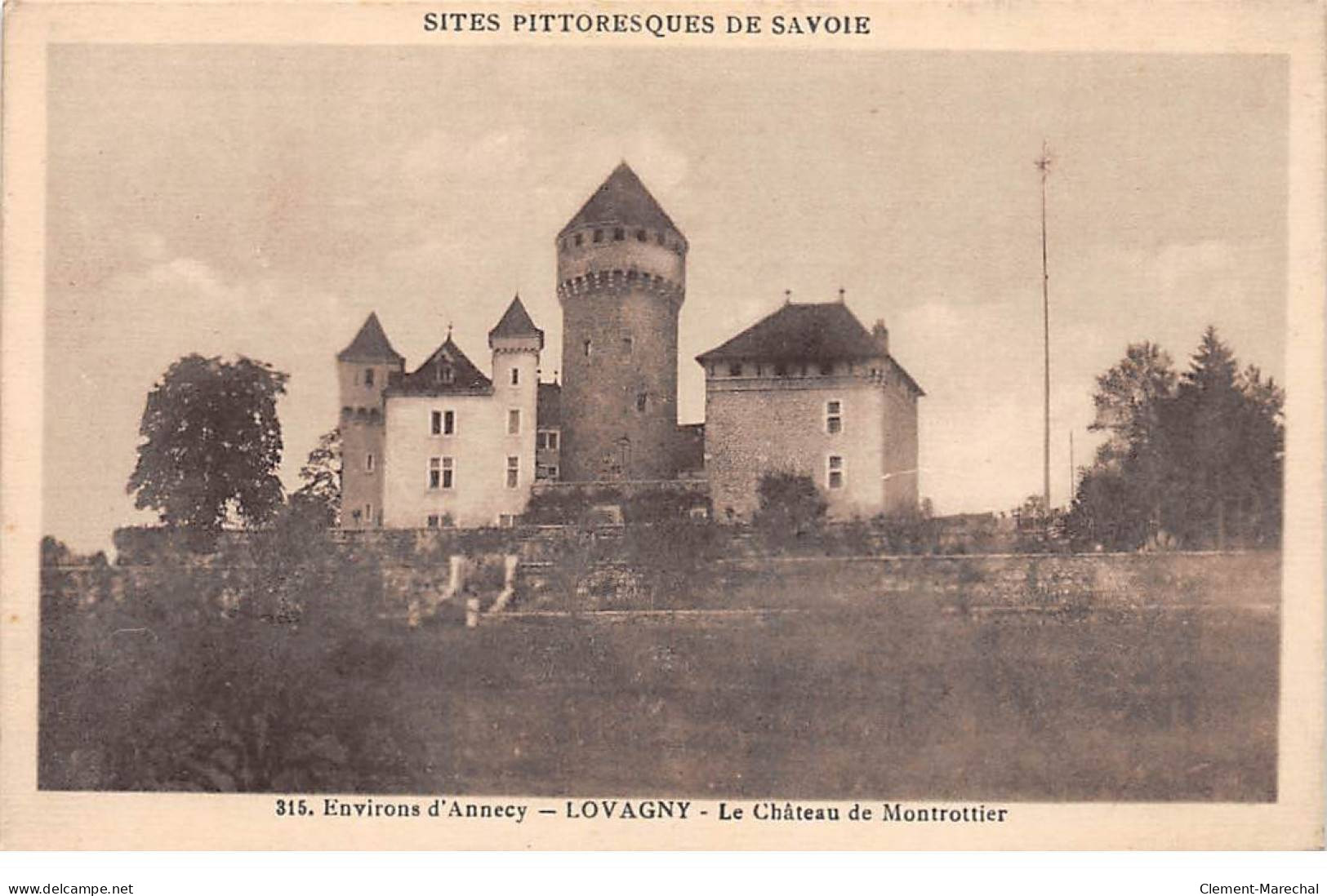 LOVAGNY - Le Château De Montrottier - Très Bon état - Lovagny
