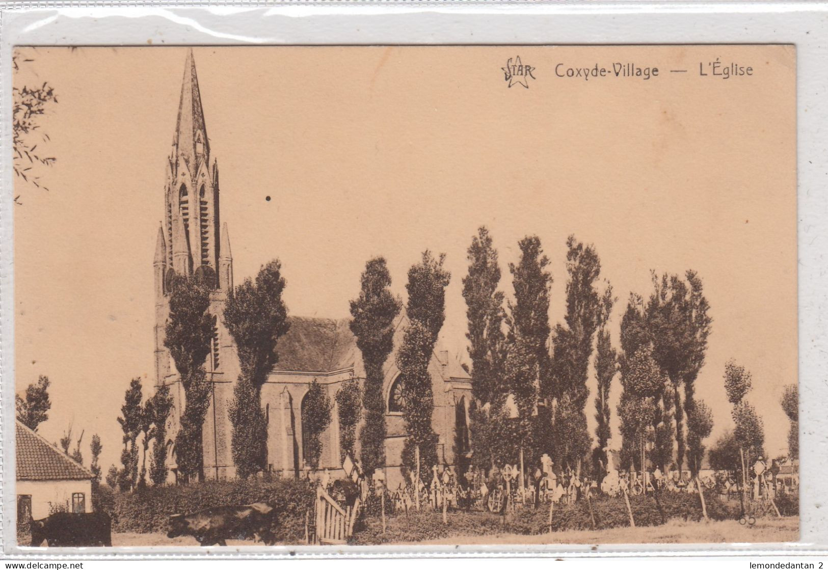 Coxyde. L'Eglise. * - Koksijde