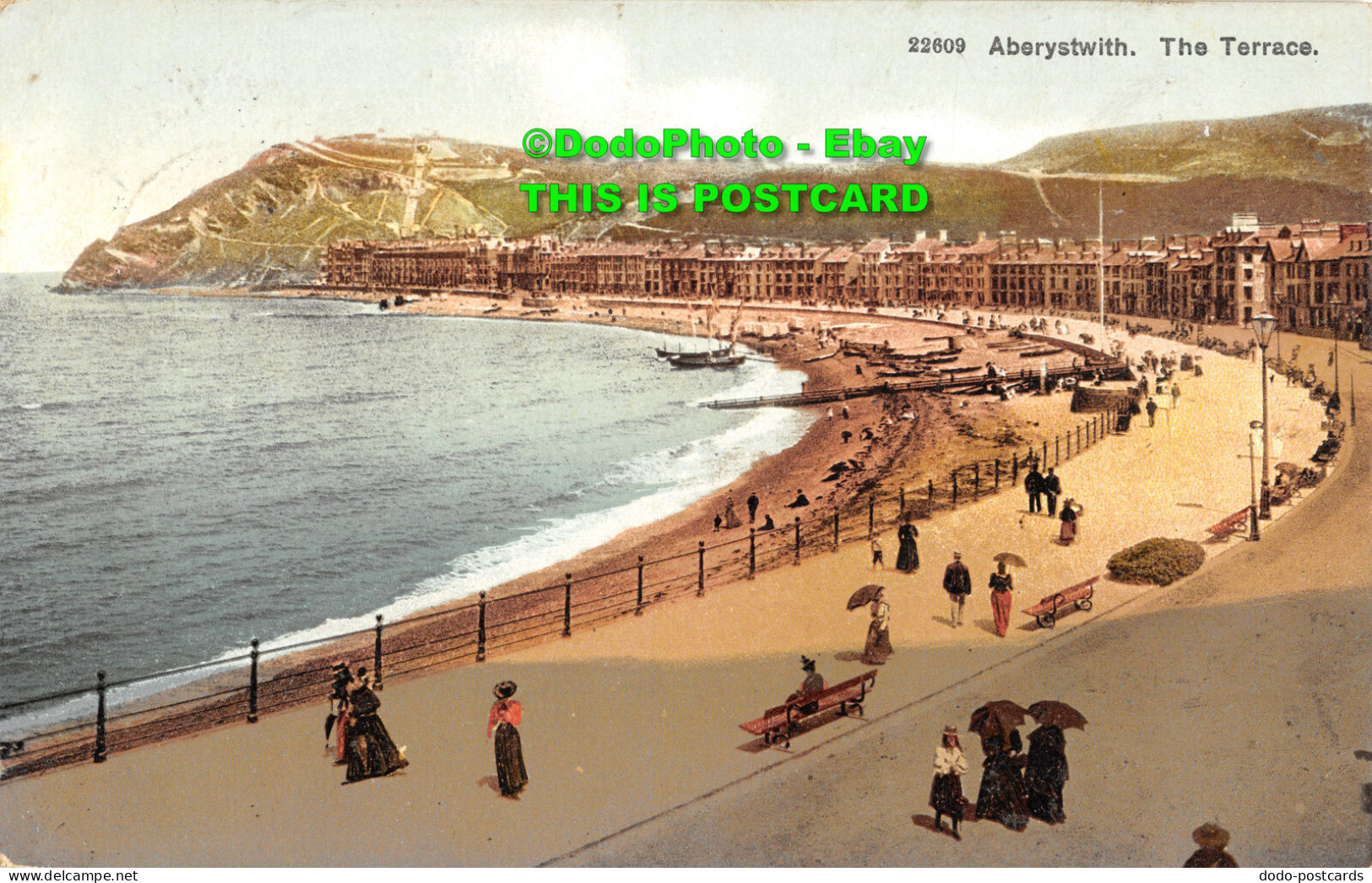 R439042 Aberystwith. The Terrace. Photochrom. 1907 - Monde