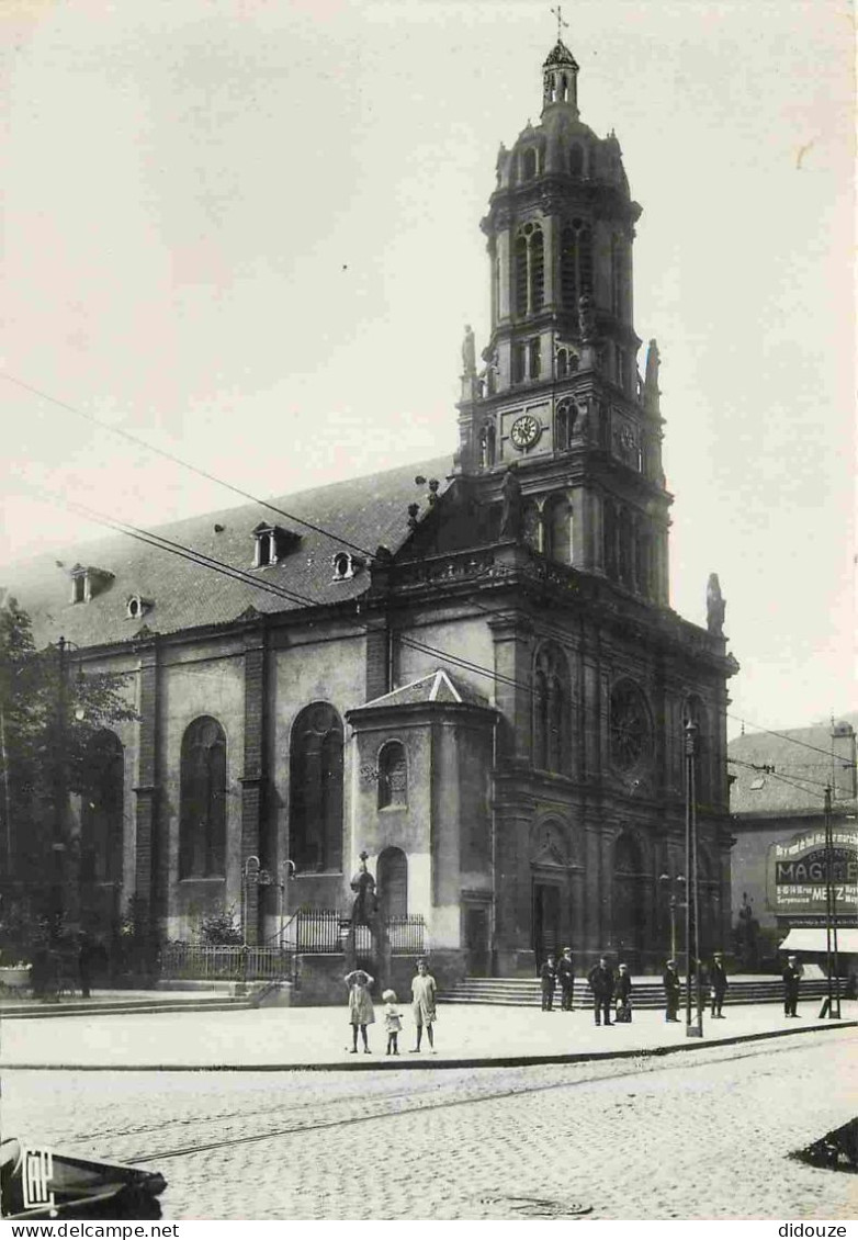 57 - Hayange - L'Eglise - Animée - Carte Dentelée - CPSM Grand Format - Carte Neuve - Voir Scans Recto-Verso - Hayange