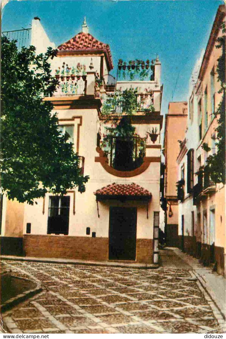 Espagne - Espana - Andalucia - Sevilla - Plaza De Dona Elvira - Espana - CPM - Voir Scans Recto-Verso - Sevilla (Siviglia)