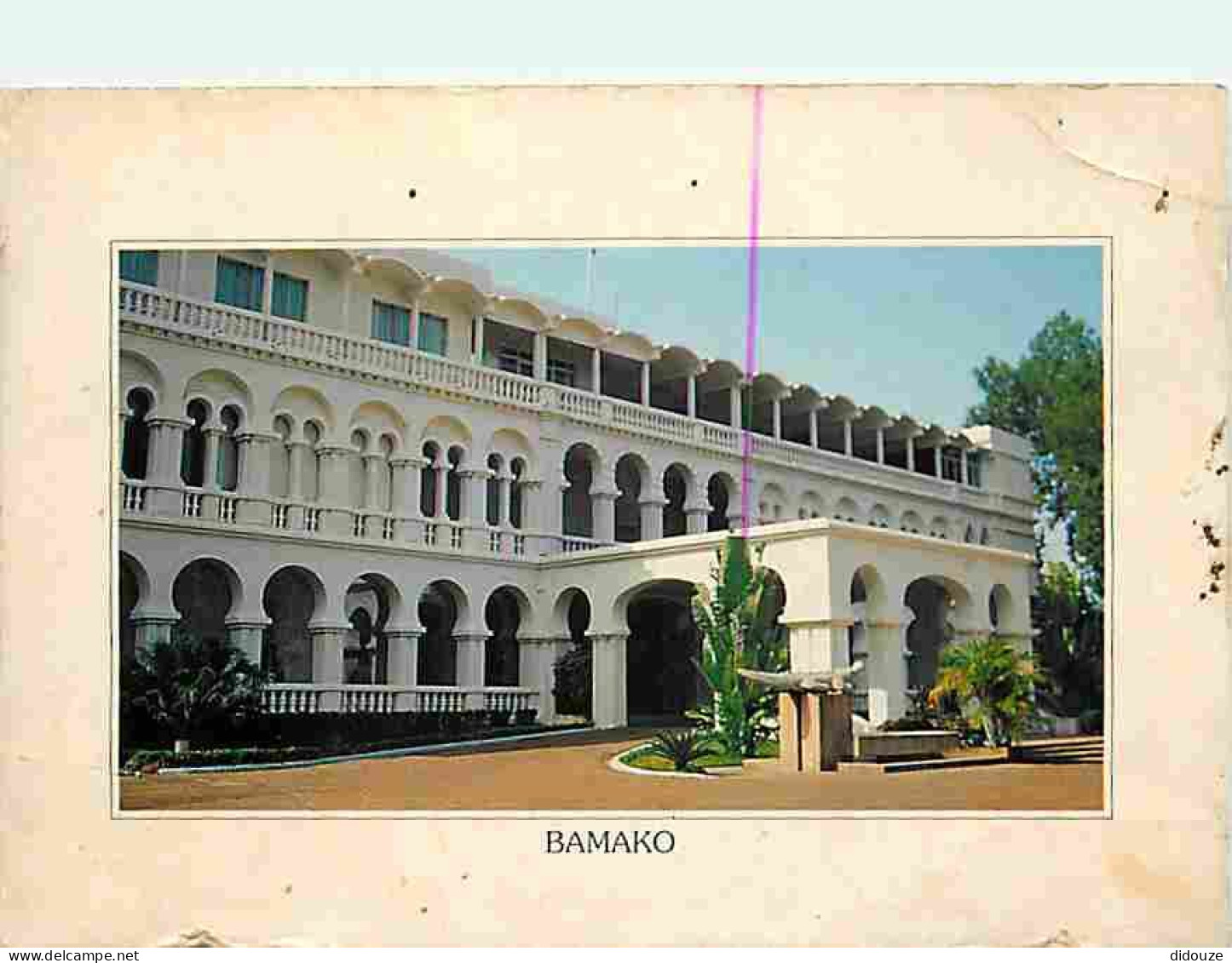 Mali - Bamako - Le Palais De Koulouba - Etat Pli Visible - CPM - Voir Scans Recto-Verso - Mali