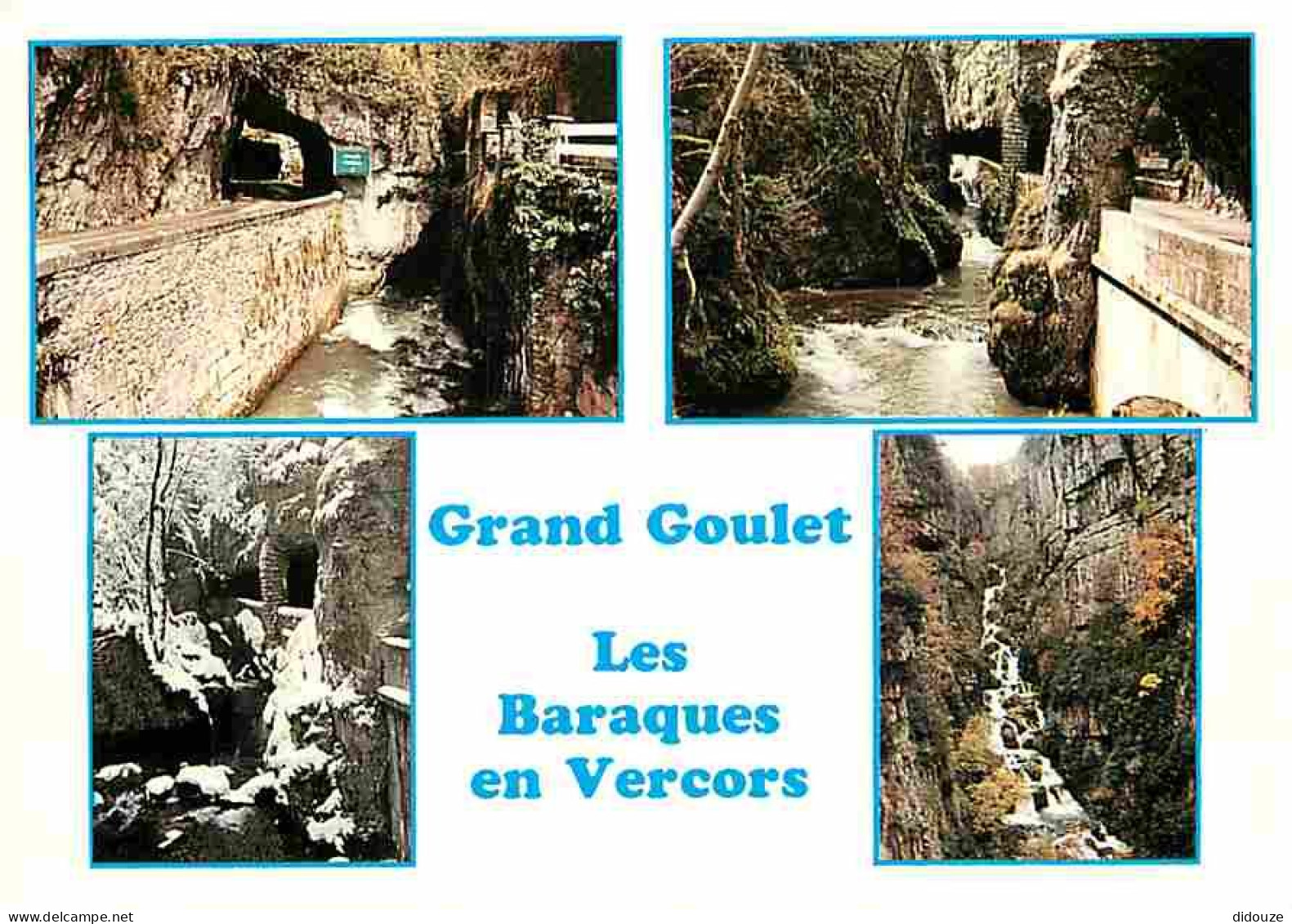 26 - Drome - Vercors - Les Grands Goulets - Les Barraques En Vercors - Multivues - Carte Neuve - CPM - Voir Scans Recto- - Les Grands Goulets