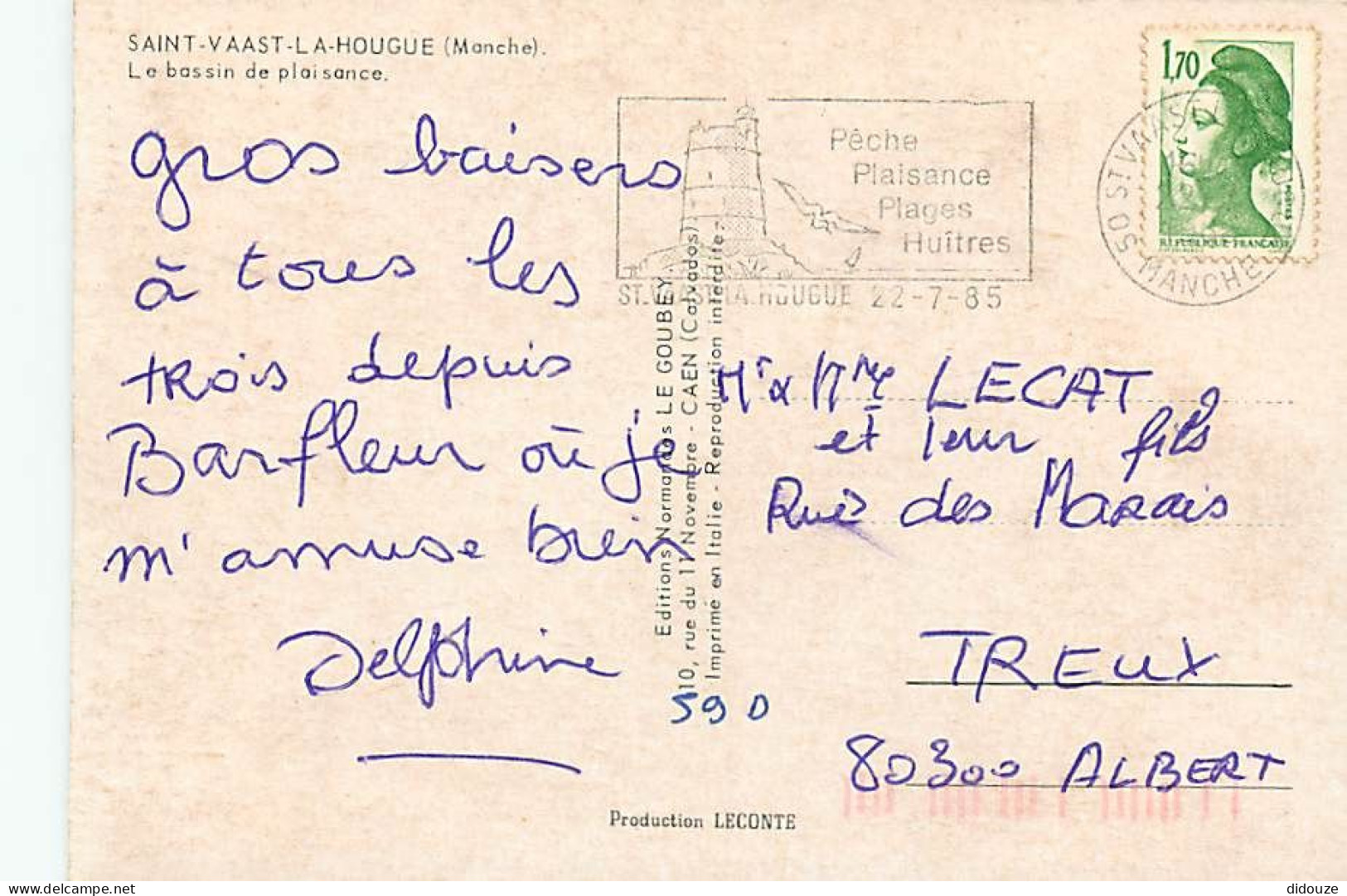 50 - Saint Vaast La Hougue - CPM - Voir Scans Recto-Verso - Saint Vaast La Hougue