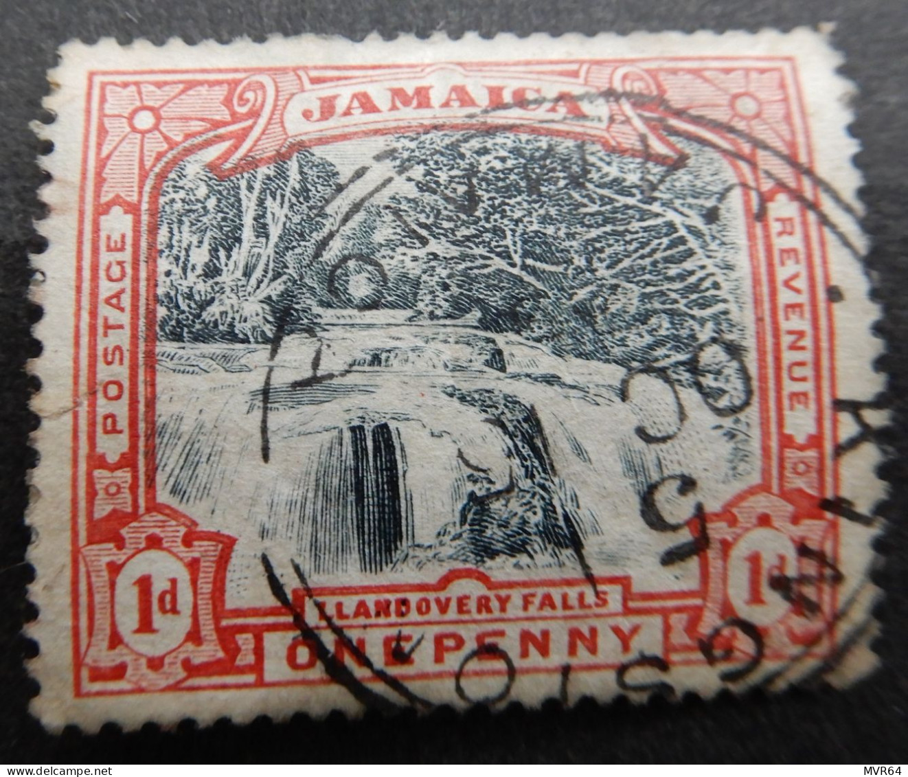 Jamaica 1901 (1) Llandovery Waterfalls - Giamaica (...-1961)