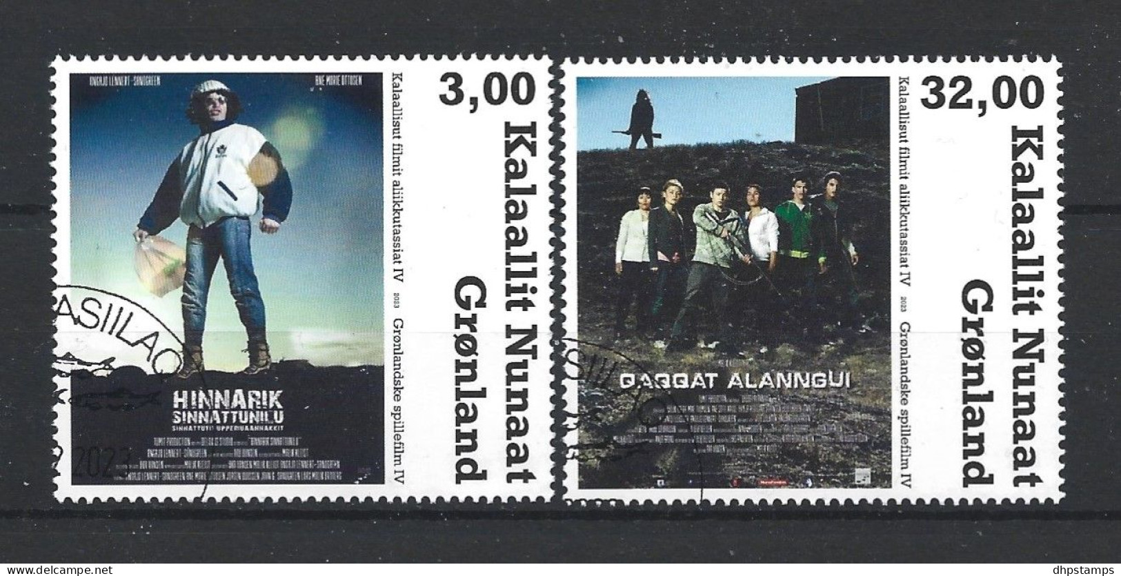 Greenland 2023 Classic Movie Posters (0) - Used Stamps