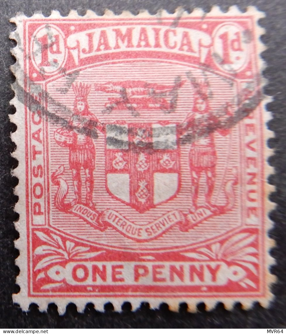 Jamaica 1906 (1b) Coat Of Arms - Jamaïque (...-1961)