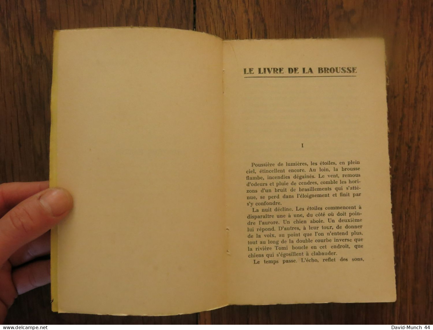 Le livre de la brousse de René Maran. Albin Michel, éditeur, Paris. 1934, exemplaire sur Vélin supérieur