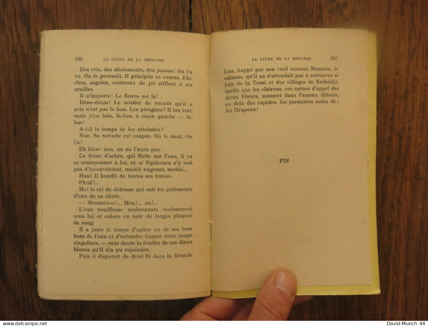 Le livre de la brousse de René Maran. Albin Michel, éditeur, Paris. 1934, exemplaire sur Vélin supérieur