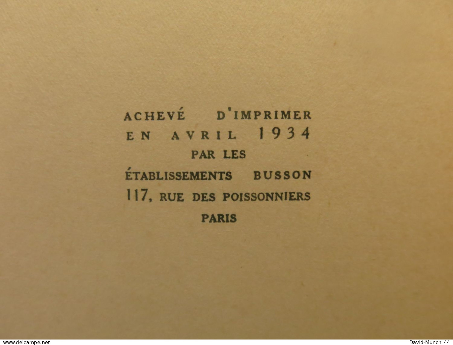 Le livre de la brousse de René Maran. Albin Michel, éditeur, Paris. 1934, exemplaire sur Vélin supérieur