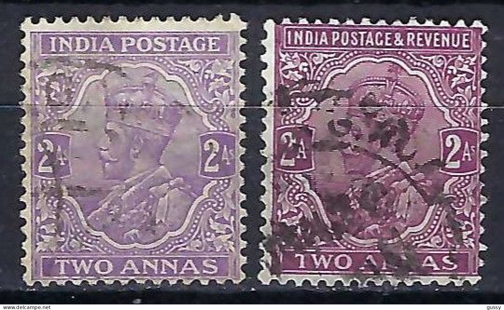 INDE ANGLAISE Ca.1911-32: Les 82,115 Obl. - 1911-35 King George V