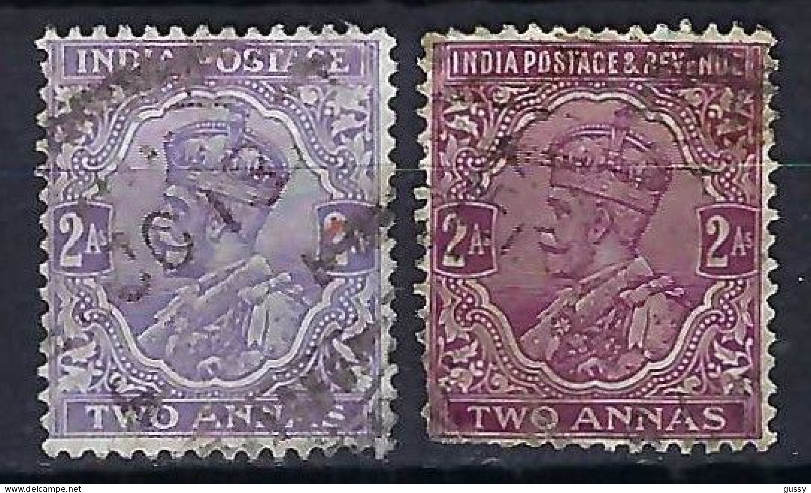 INDE ANGLAISE Ca.1911-32: Les 82,115 Obl. - 1911-35 King George V