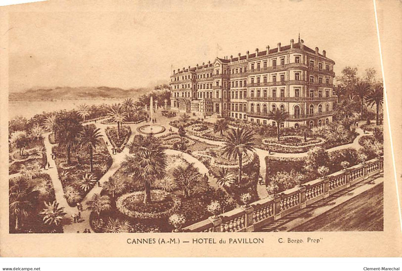 CANNES - Hotel Du Pavillon - Très Bon état - Cannes