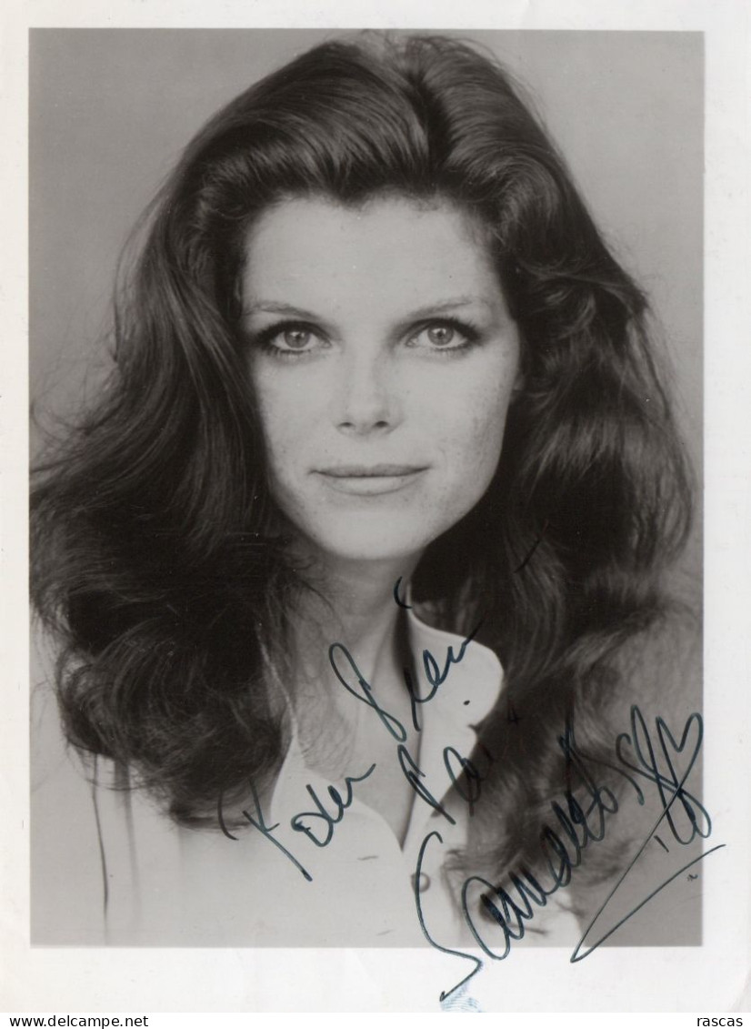 PHOTO GF 1 - ENV 1 - CINEMA - PHOTO DEDICACEE DE L'ACTRICE ANGLAISE SAMANTHA EGGAR - Signiert