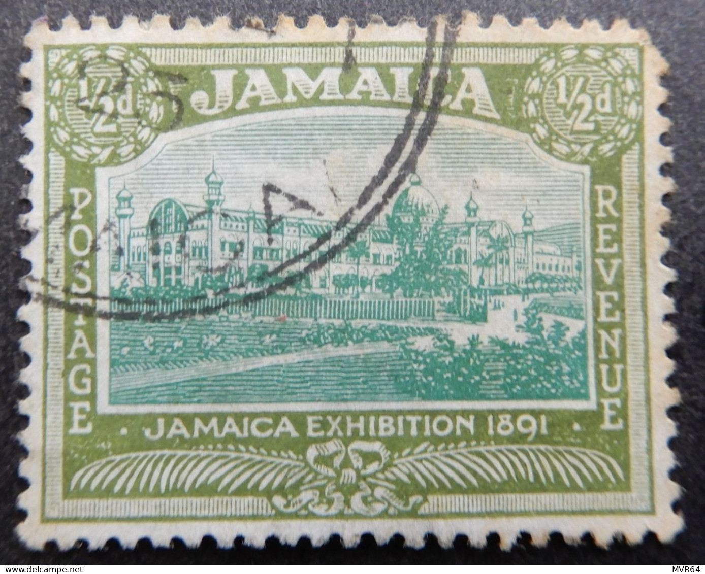 Jamaica 1920 1921 (1) Jamaica Exhibition 1891 - Jamaïque (...-1961)