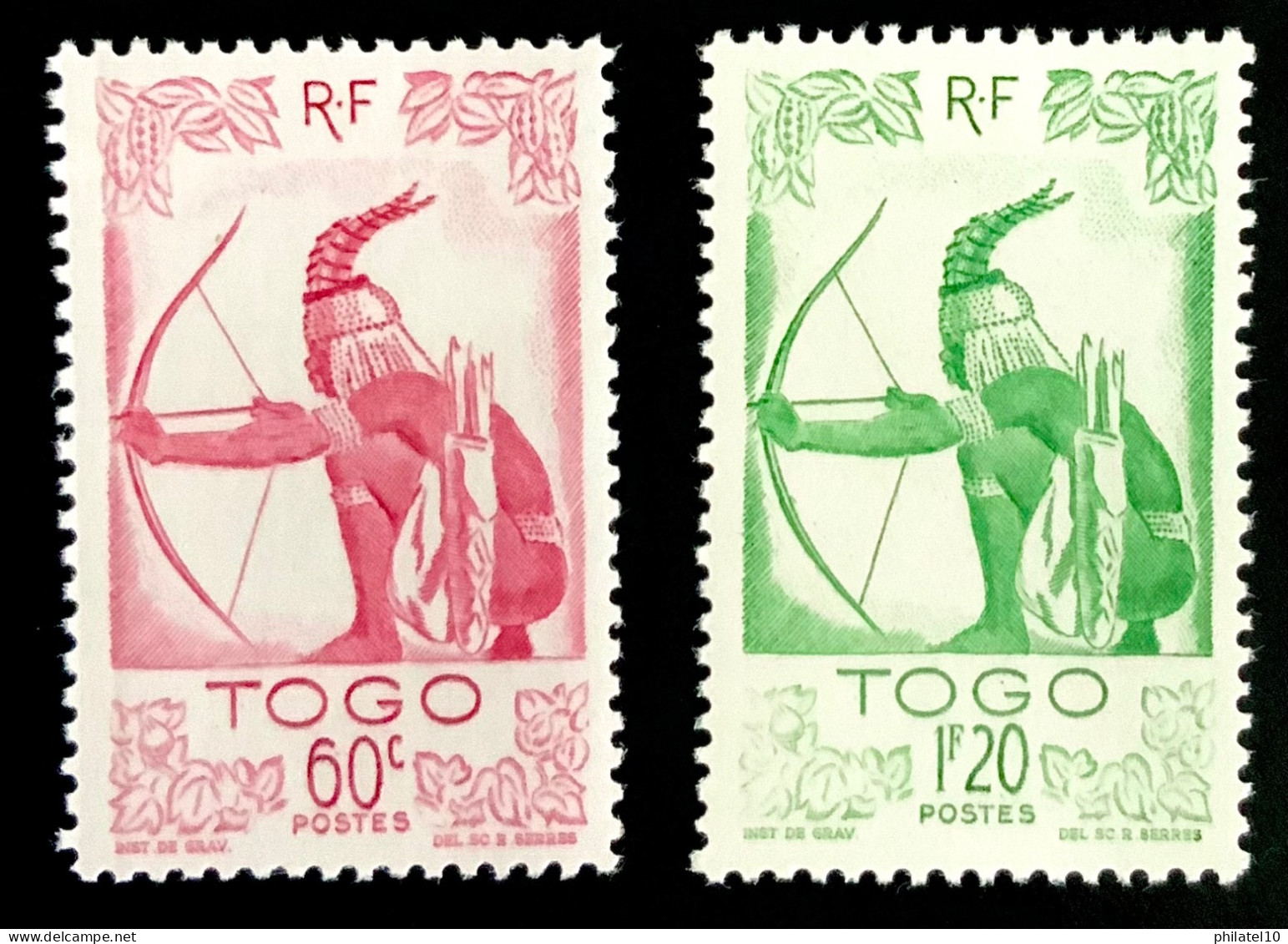 1947 TOGO ARCHER - NEUF** - Neufs