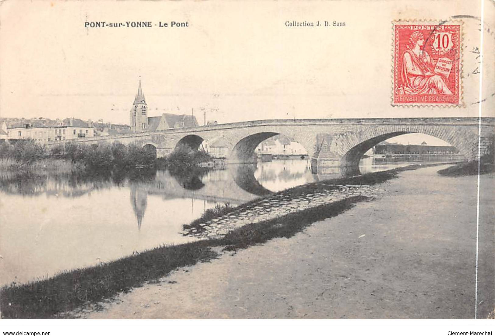 PONT SUR YONNE - Le Pont - Très Bon état - Pont Sur Yonne